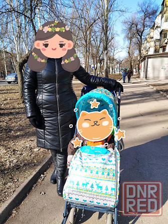 Продам санки-коляску Донецк - изображение 1