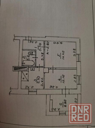 Продается 3 - х комнатная квартира, ул. Соболевского Донецк - изображение 1
