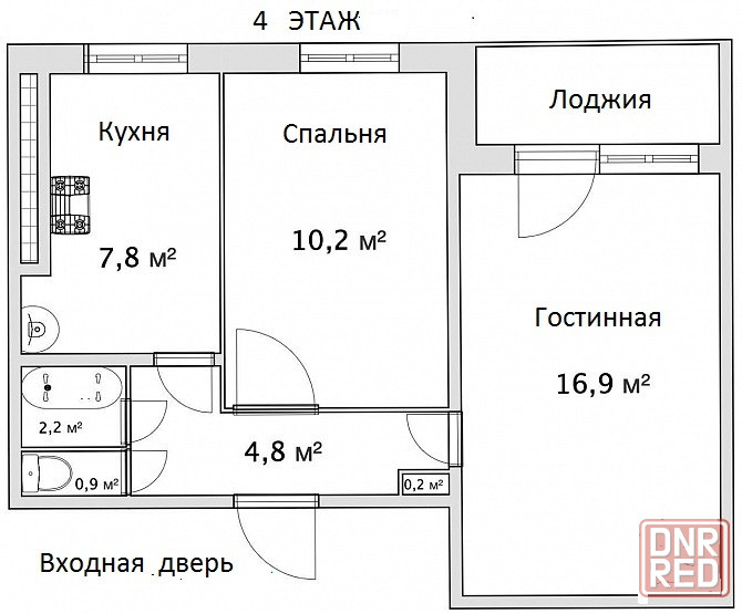 Продам 2-х комн. кв, 17 мкр Мариуполь - изображение 1