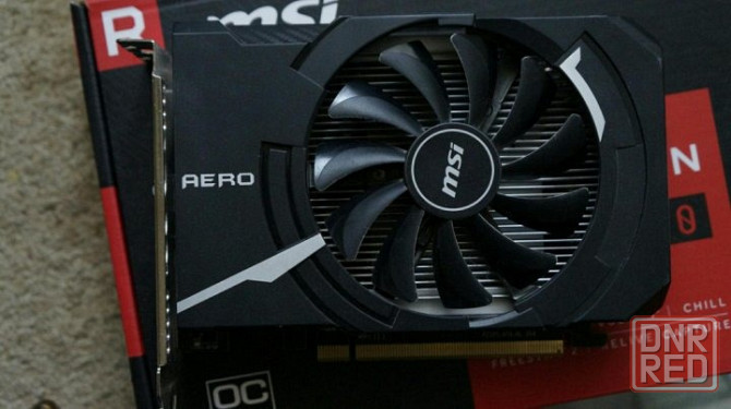 Видеокарта MSI AERO RX550 4GB Докучаевск - изображение 1