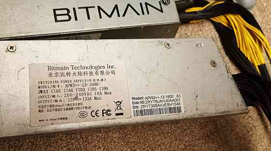 Bitmain apw 3 1600w. для автозвука Донецк