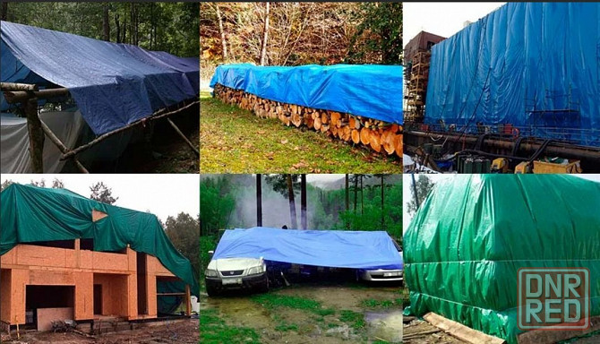 Тенты укрывочные из тарпаулина на люверсах Донецк - изображение 5
