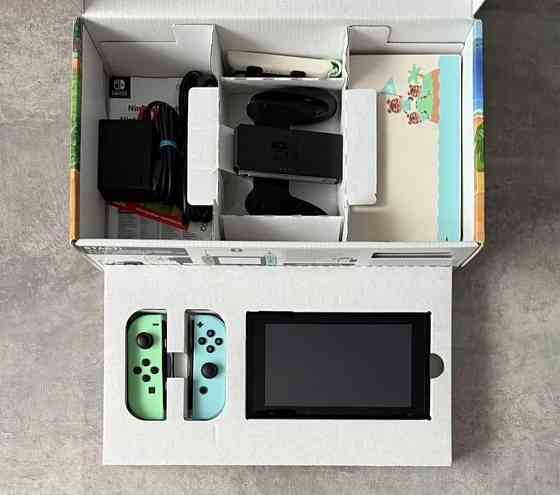 Nintendo switch 128Gb (прошит, чип) лимитированная Animal crossing Донецк