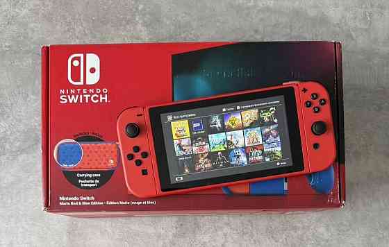 Прошитая Nintendo switch Mario 128Gb (чиповона) Донецк