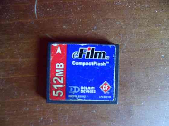 Карта памяти Compact Flash eFilm 512 Mb Донецк