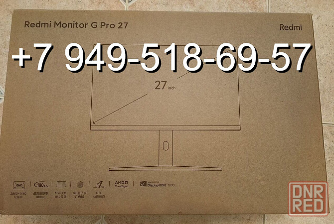 Монитор 2K Redmi G Pro 27 Mini LED 180Hz Донецк - изображение 1