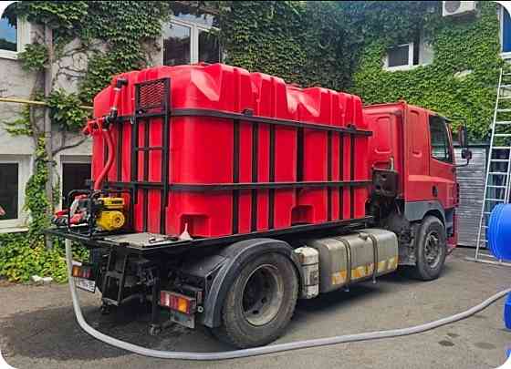 Техническая вода с доставкой (чистая, водопроводная) Донецк