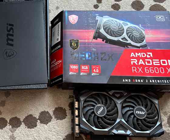Radeon RX 6600 XT MECH 2X OC 8GB Ясиноватая