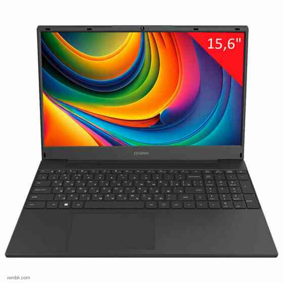 Ноутбук digma eve a5820 15,6", ryzen 3 3200u 8 гб, ssd 256 гб, windows 11 pro, черный, dn15r3-8cxw02 | Гарантия Макеевка