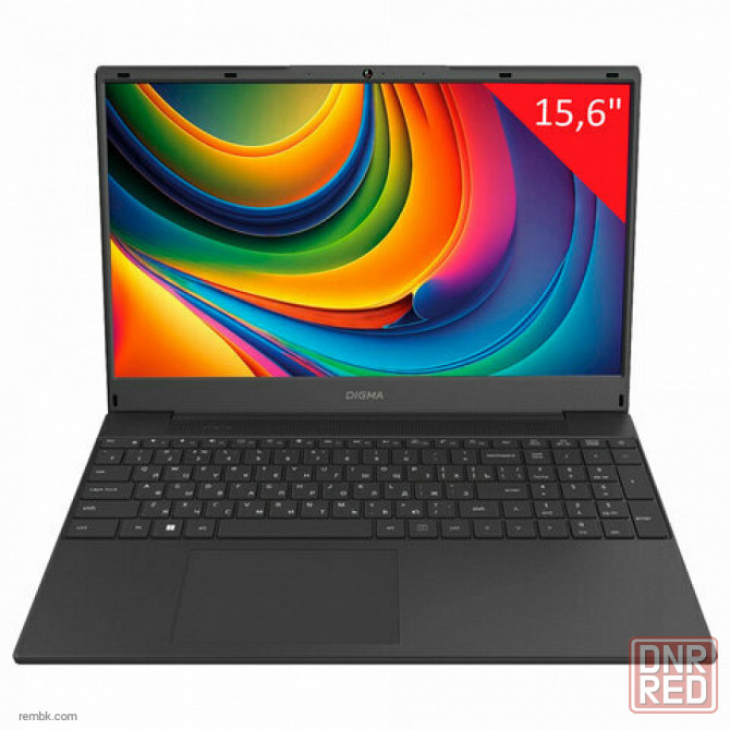 Ноутбук digma eve a5820 15,6", ryzen 3 3200u 8 гб, ssd 256 гб, windows 11 pro, черный, dn15r3-8cxw02 | Гарантия Макеевка - изображение 1