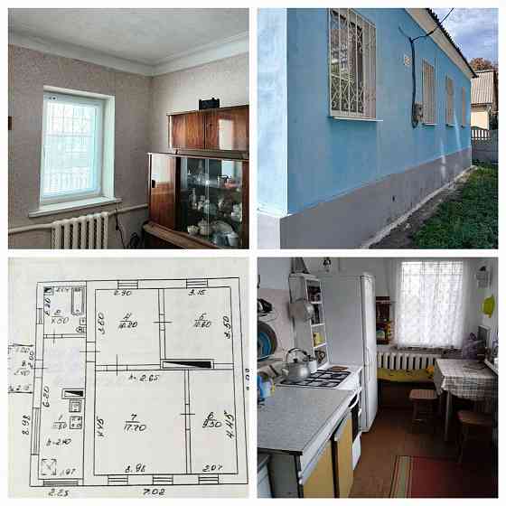 Продам дом из 4-х комнат пл. б. комиссаров Донецк