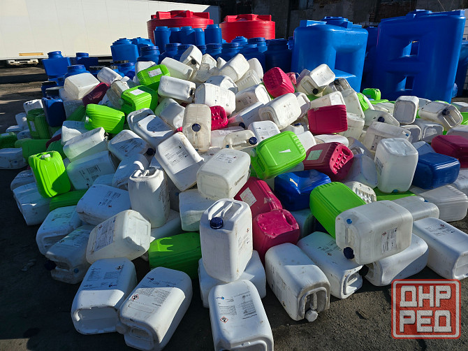 Канистры пластиковые 25л б\у Донецк - изображение 2