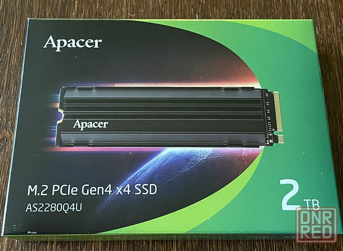 SSD Apacer AS2280Q4U 2TB M.2 2280 PCIe 4.0 x4 3D NAND TLC TBW1500 R7400/WR7000 (AP2TBAS2280Q4U-1) Донецк - изображение 1