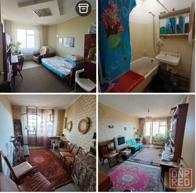 Продам срочно 4 квартиру Текстильщик Донецк - изображение 1