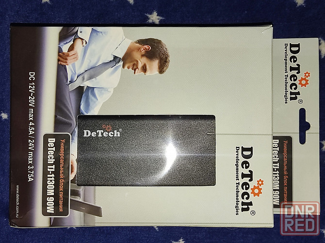 Универсальный блок питания DeTech TJ-1130M 90W Донецк - изображение 7