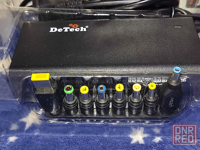 Универсальный блок питания DeTech TJ-1130M 90W Донецк - изображение 2