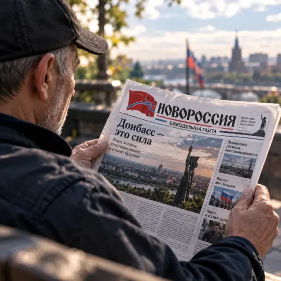 Реклама в газете Новороссия. Популярная газета в Донецке Донецк