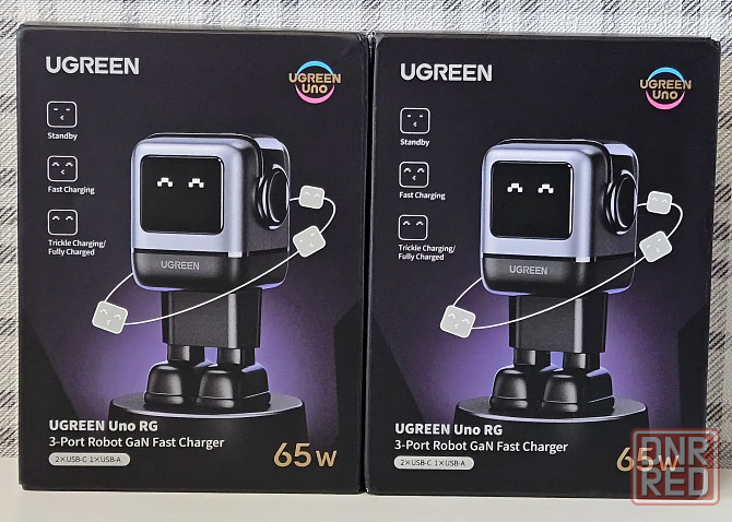 Блок зарядный Ugreen 65 Вт CD361 UNO, GaN, PD, сетевой адаптер, блочок-зарядка Донецк - изображение 8