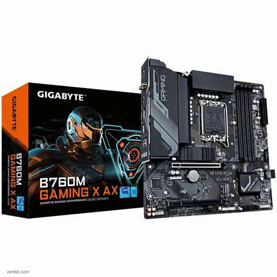 Материнская плата gigabyte b760m gaming x ax ddr5 | Гарантия Макеевка