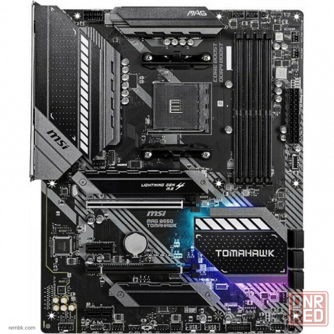 Материнская плата msi (mag b550 tomahawk) по доступной цене в макеевке днр | Гарантия Макеевка - изображение 1