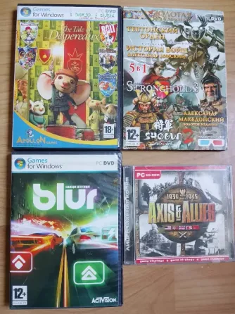 Игры на DVD дисках. Донецк