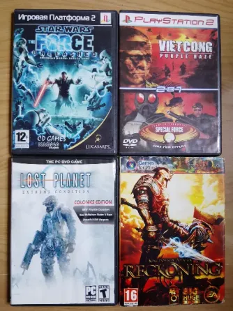 Игры на DVD дисках. Донецк