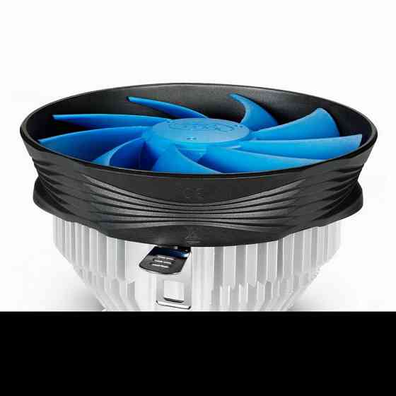 Deepcool gamma archer v2 soc-am5/am4/1200/1700/1851 черный/синий 3-pin al+cu 95w g-u-archer-arnnnn-g-1 | Гарантия Макеевка
