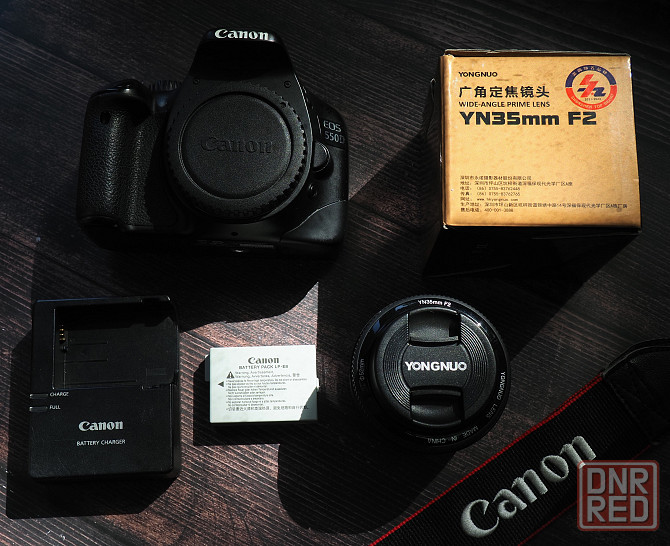 Canon 550D +YN 35 f.2 Макеевка - изображение 1