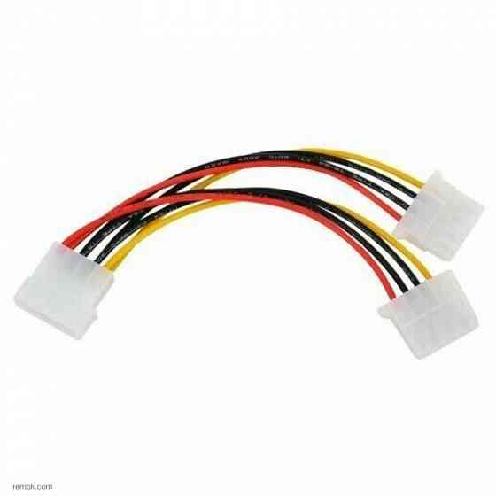 Exegate EX261530RUS Разветвитель питания IDE-устройств Molex (IDE) в 2*Molex (IDE), 15см |Гарантия Макеевка