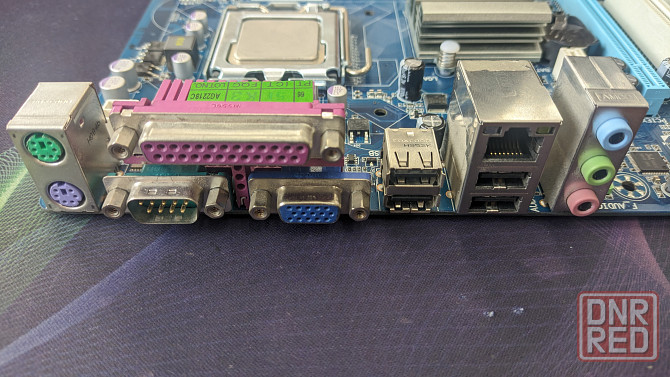 Мат.плата s775 Gigabyte GA-G41M-ES2L Донецк - изображение 2
