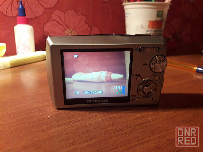 Цифровой фотоаппарат olympus m 810+зарядное+карта памяти Донецк - изображение 7
