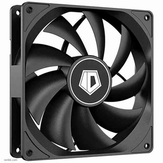 Вентилятор для корпуса ID-Cooling 120x120mm 3pin 1250rpm Black (FL-12025K) |Гарантия Макеевка