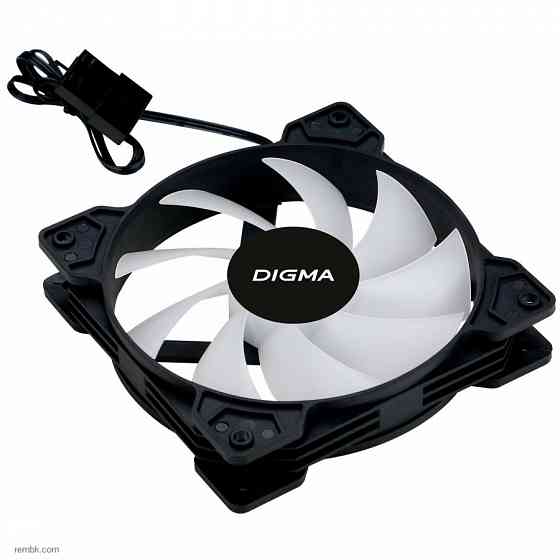 Вентилятор Digma DFAN-FRGB1, размер 120x120x25мм |Гарантия Макеевка