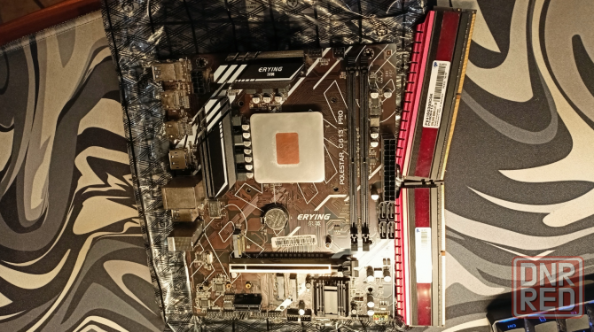 Комплект материнская плата Erying I9 11980HK + Patriot Viper 4 DDR4 3000Mhz 8Gbx2 Донецк - изображение 1