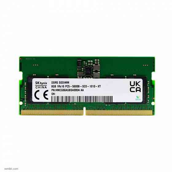 Оперативная память SODIMM 8GB DDR5-5600 SK hynix HMCG66AGBSA095N по доступной цене |Гарантия Макеевка