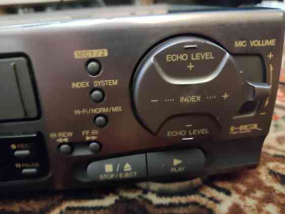 Видеомагнитофон HI-FI JVC HR-J71MS (1997г)работает, требует внимания Донецк