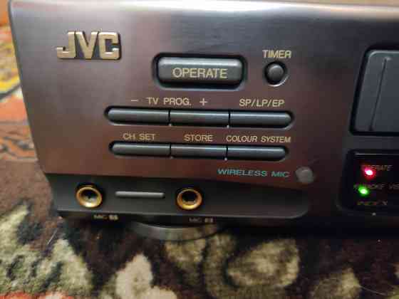 Видеомагнитофон HI-FI JVC HR-J71MS (1997г)работает, требует внимания Донецк