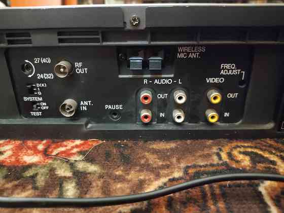 Видеомагнитофон HI-FI JVC HR-J71MS (1997г)работает, требует внимания Донецк