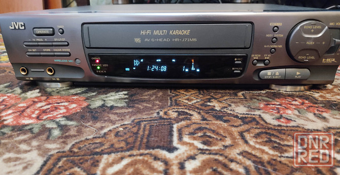 Видеомагнитофон HI-FI JVC HR-J71MS (1997г)работает, требует внимания Донецк - изображение 1