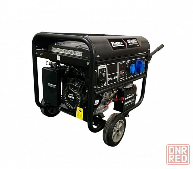 Бензиновый генератор ZAMMER S6500CXE- 5кВт Донецк - изображение 1
