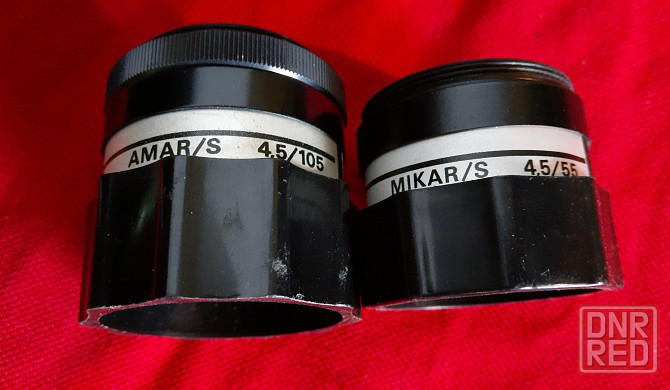 Объектив Amar/S 4,5/105. Mikar/S 4,5/55 Донецк - изображение 1