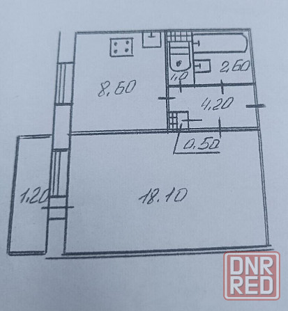 Продается 1 комнатная квартира, ул. Петровского (Текстильщик) Донецк - изображение 1
