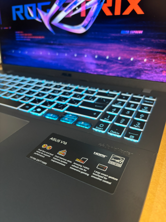 Новый Самый Мощный Тонкий Игровой Ноутбук Asus rtx 5060 Донецк