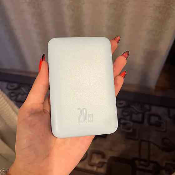 Power Bank 6000 мАч Baseus, 20 Вт, MagSafe, портативное зарядное, внешний аккумулятор Донецк