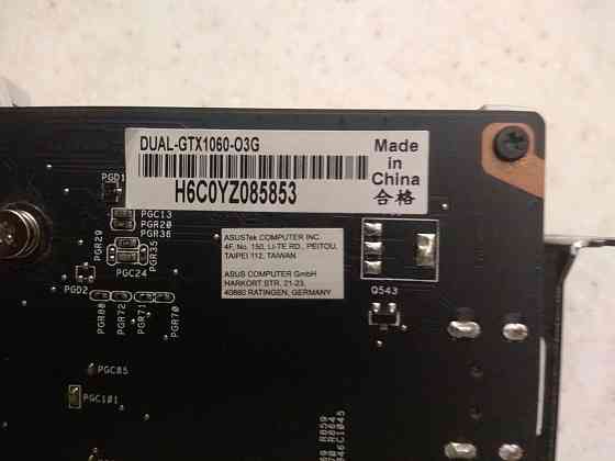 Видеокарта Asus GTX1060 3Gb GDDR5 Макеевка