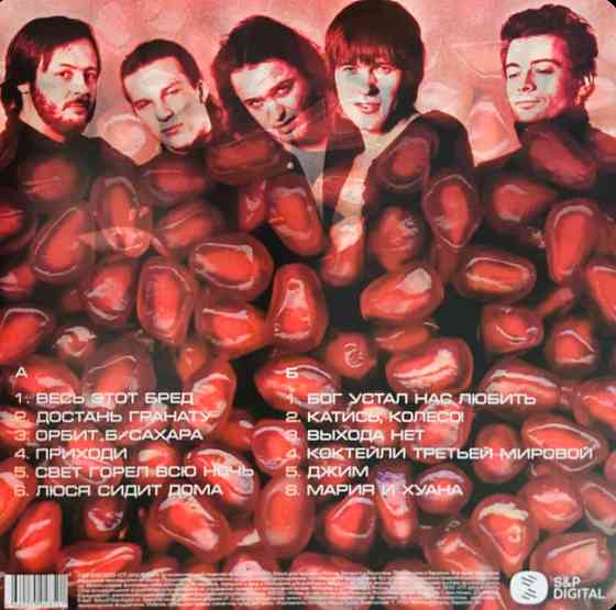 Виниловая пластинка LP "Сплин" -"Гранатовый Альбом" Донецк