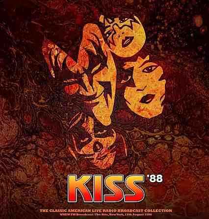 Виниловая пластинка LP "Kiss"- "Live Radio In New York City 1988 г. Донецк