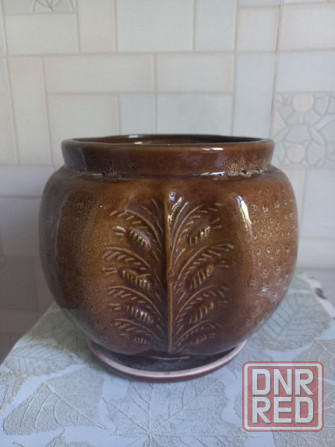 Горшок для цветов керамический Донецк - изображение 1