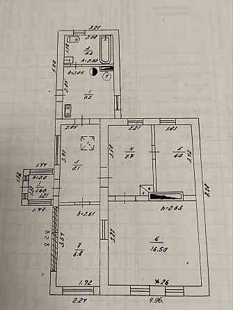 Продам дом на ДОКе, 70 м, вода, канализация, с/у, газ, 7 сот.земли (госакт) Донецк