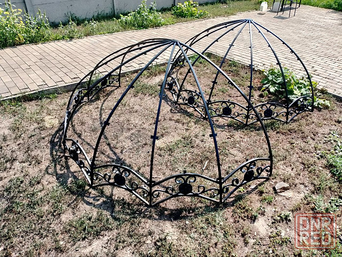 Навес на входную дверь купольный Донецк - изображение 1